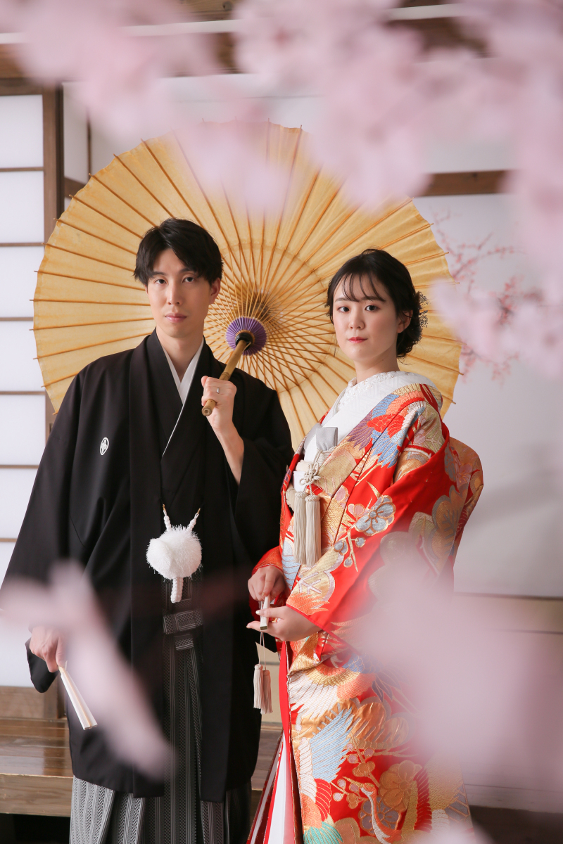 お二人の立ち姿