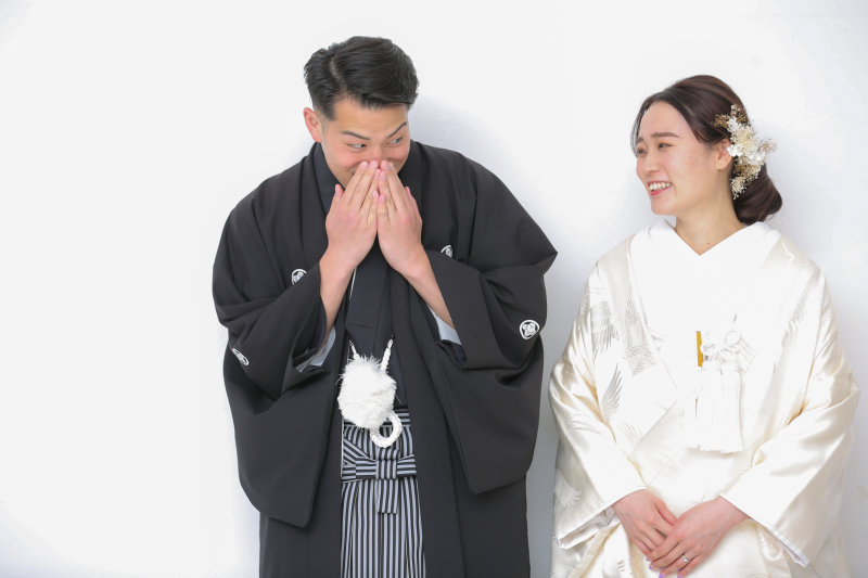 ご新郎様に注目!