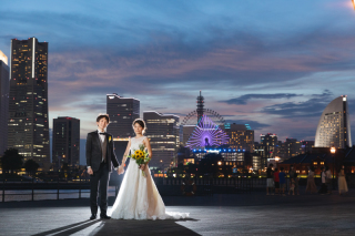 和庭園+象の鼻パーク夜景撮影