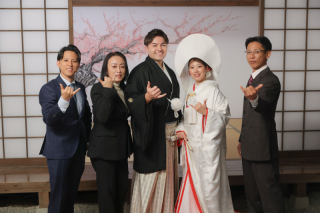 ご家族みんなでアロハポーズ！