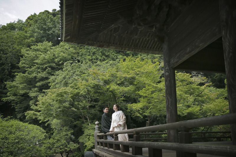 本堂のからの眺め