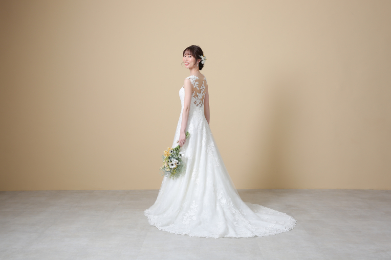 綺麗なドレス姿を