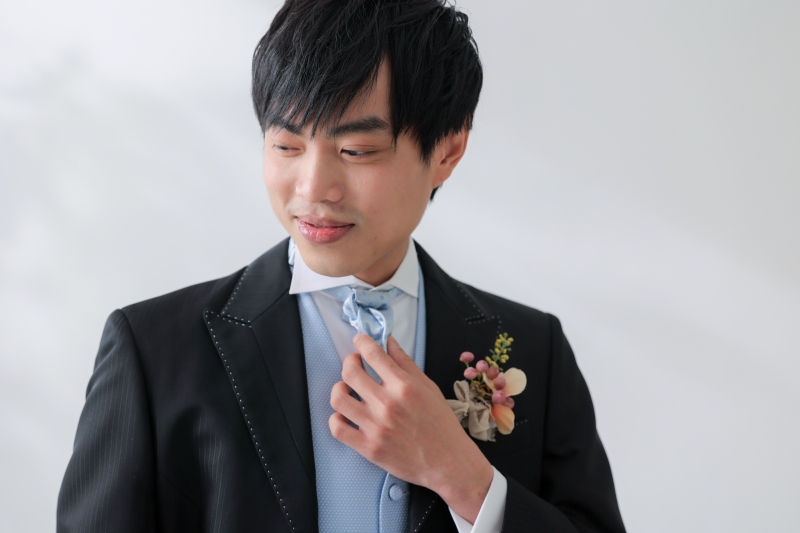 もちろん新郎さんも！