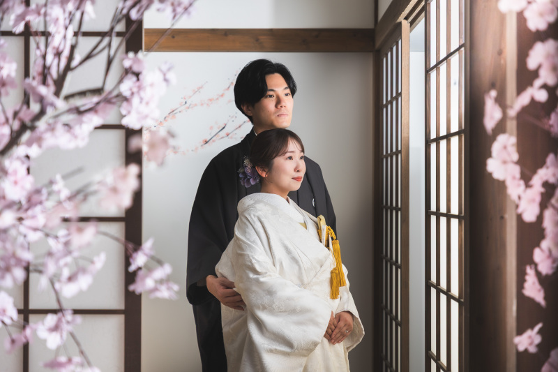 まるで本物の茶室のように