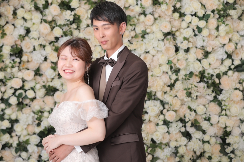 「せーのっ」の合図でウィンクポーズ！