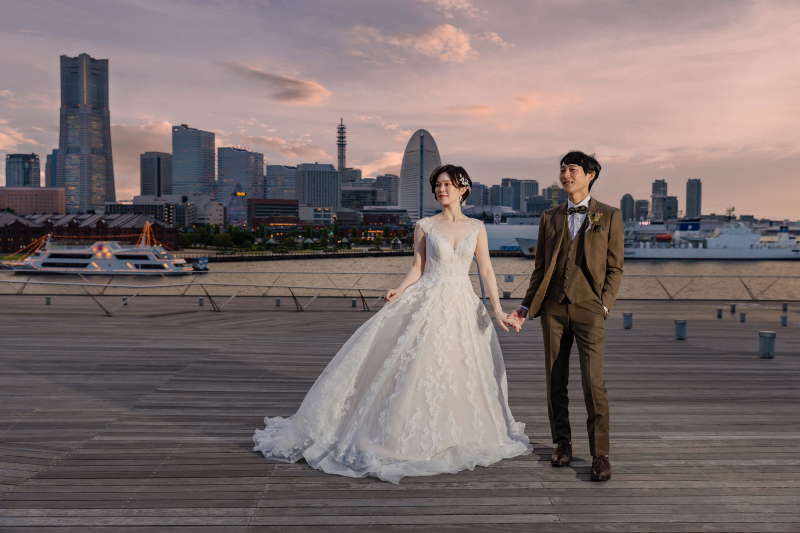 【やっぱ和装も洋装も！】和装ハウススタジオと大桟橋ターミナル