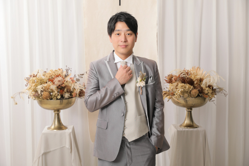 新郎様ソロショット
