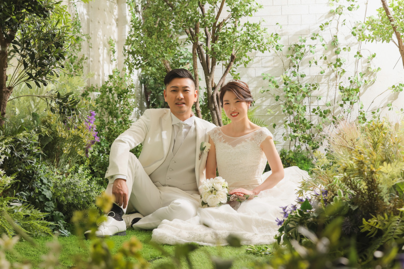 まるで外のような洋装ハウススタジオでの撮影!