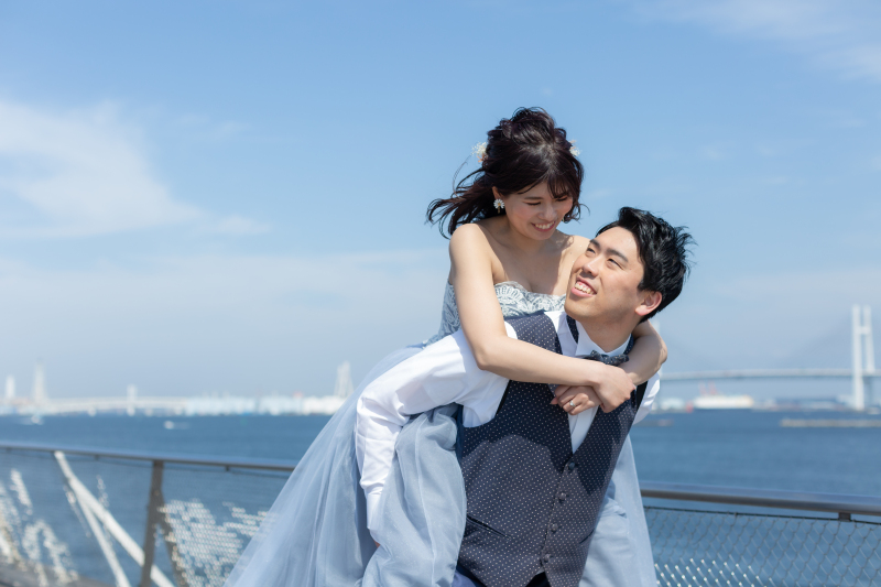 おんぶショット