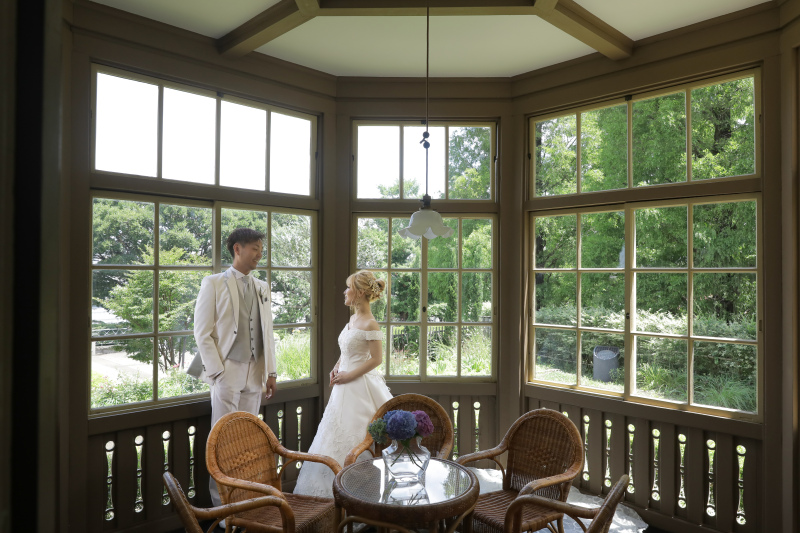 特徴的なサンルーム