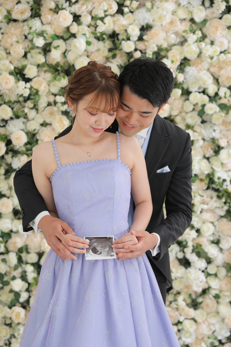 お二人の宝物と一緒に