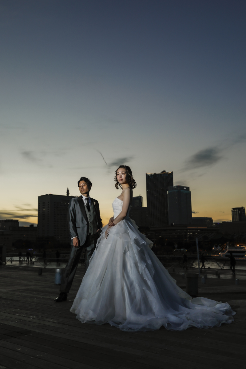 夜の帳が落ち始めます