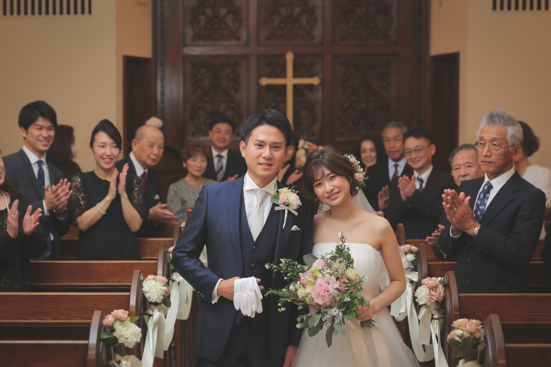 最後は退場のシーンも再現!