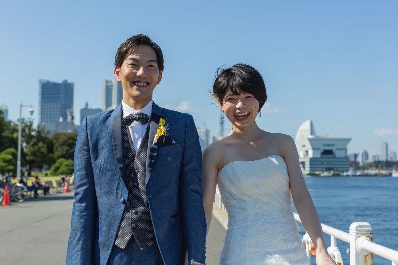 海風に背中を押されながら