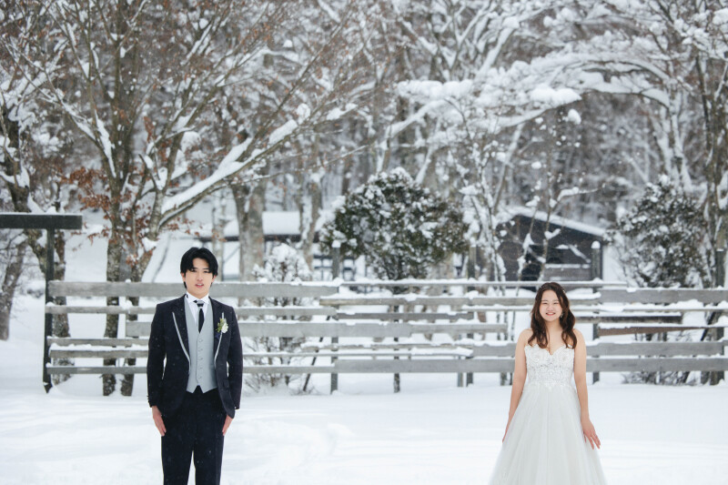 凛とした空気の中で