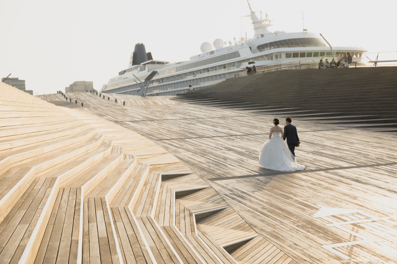 サンセットタイムがオススメ♪横浜ロケーション