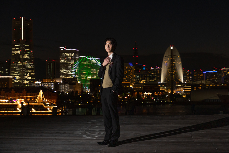 新郎様のソロカット