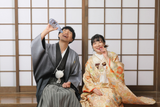 小物でお二人らしく！！