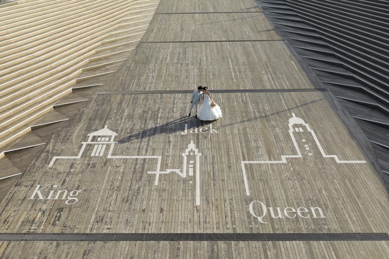 大桟橋の撮影スポット