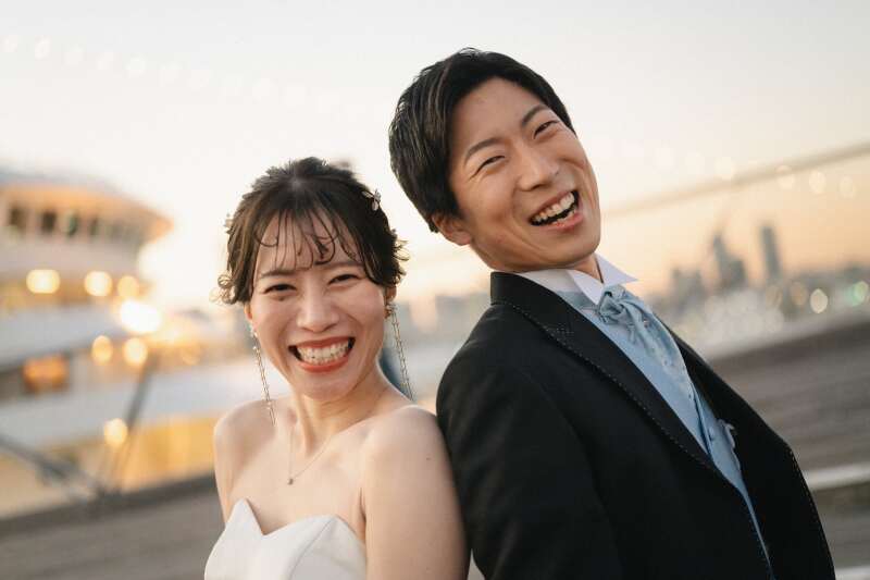 お二人お笑顔も素敵！！