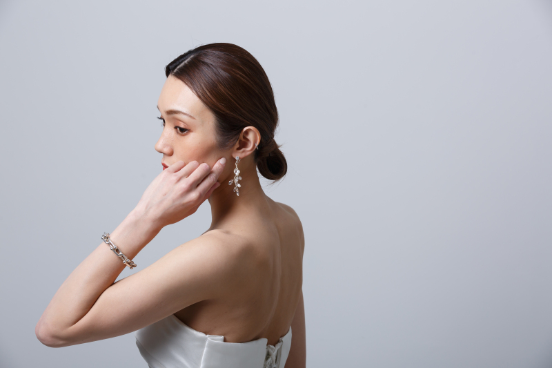 新婦様のピアスもパシャリ!!