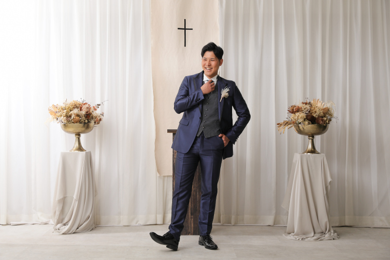 新郎様ソロのお写真