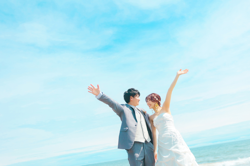 自然な表情が素敵なおふたり