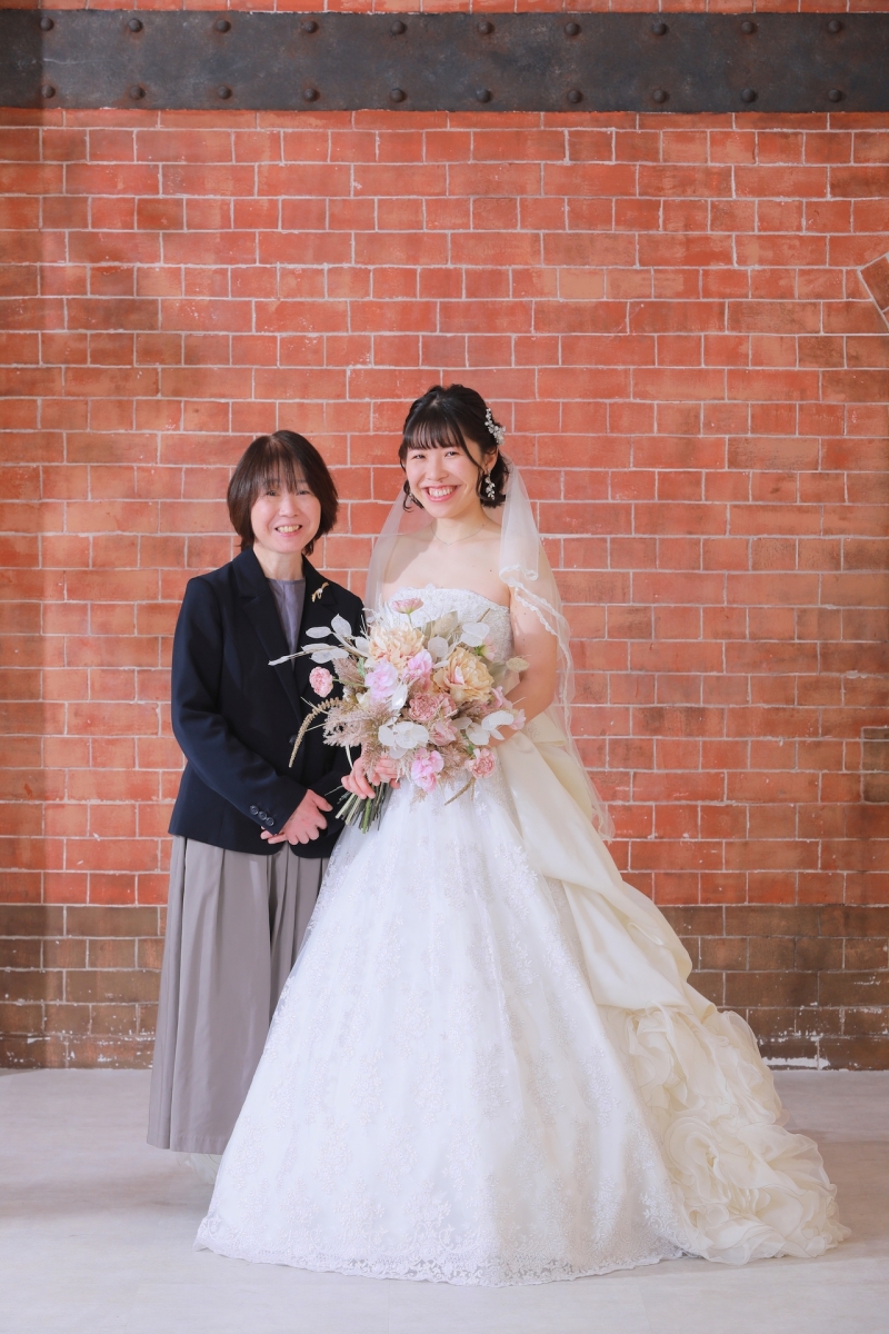 続いてご新婦様も♪