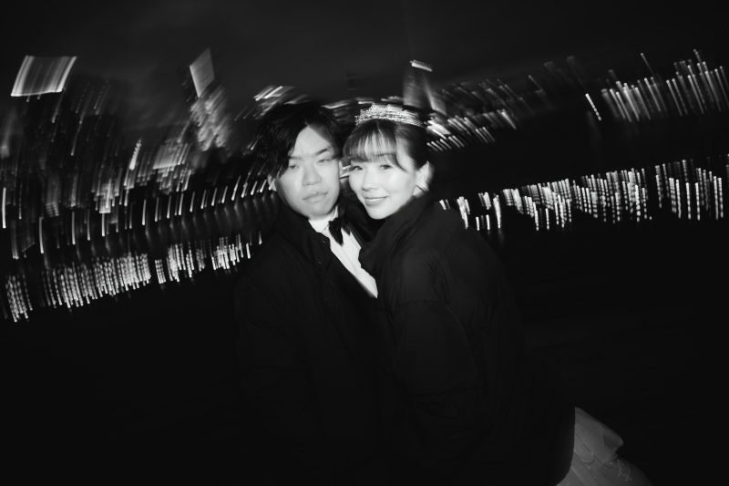 カメラの特性を使ったアートな一枚も