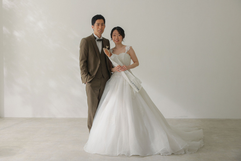 ブーケに見立てて