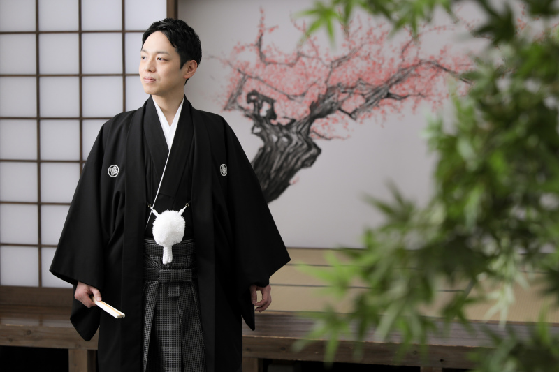 キリリとした袴姿