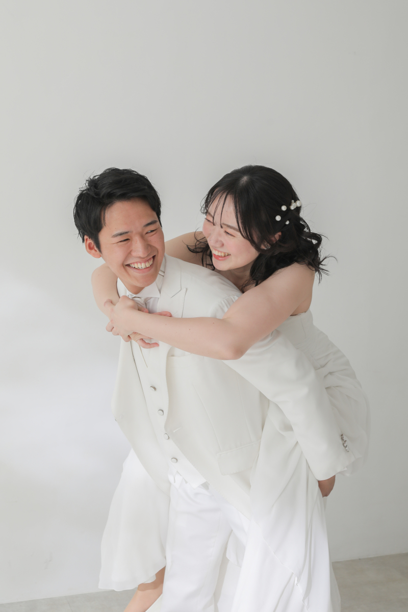 おふたりらしく楽しく撮影♪