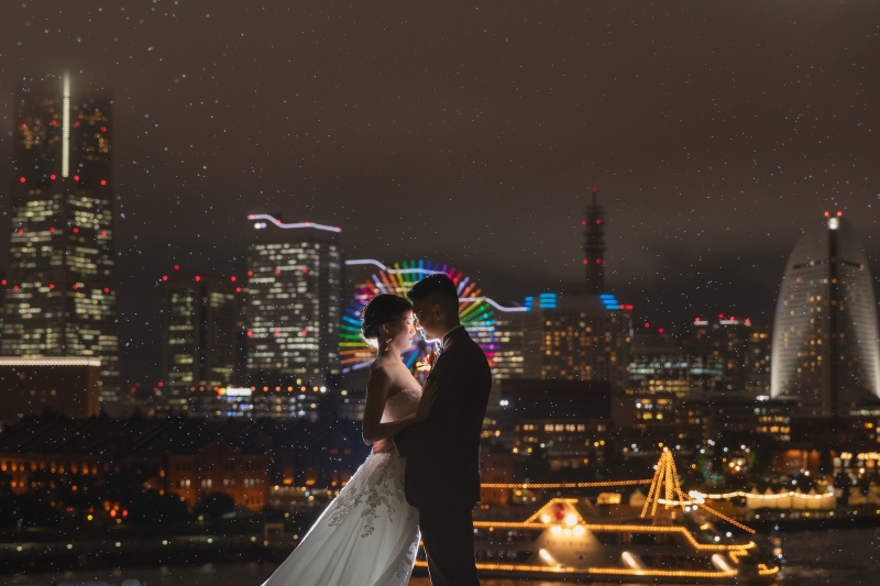 締めはシルエットカット