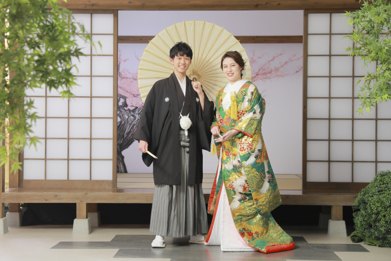 まずは、屋内庭園からスタート!