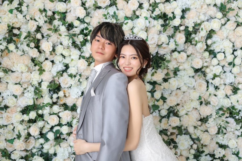 ギュッとくっついて