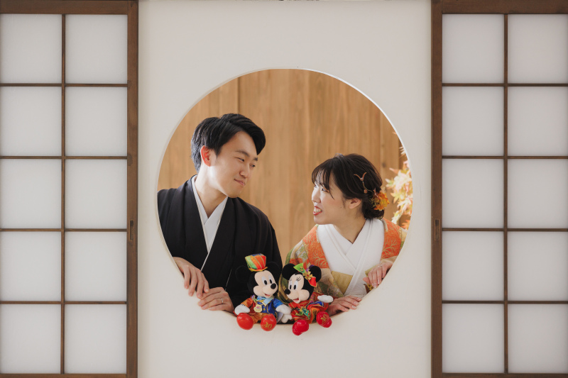 ぬいぐるみと一緒に♪