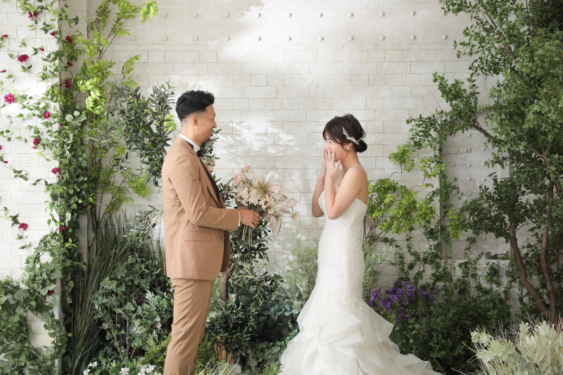 新婦様にお花を！！