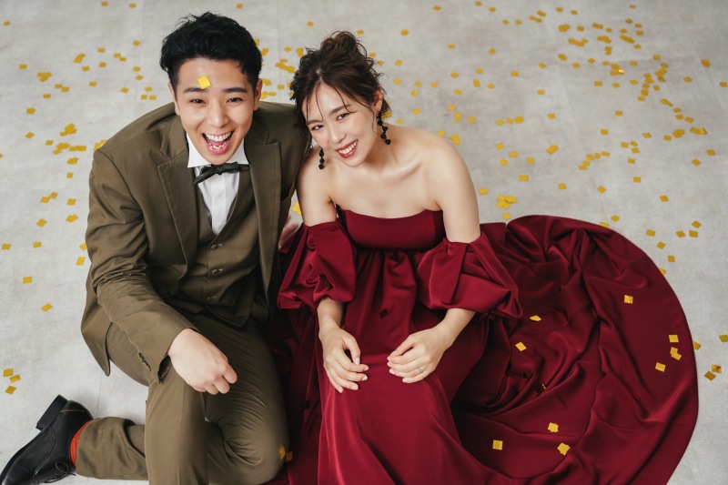 締めは寄り添って