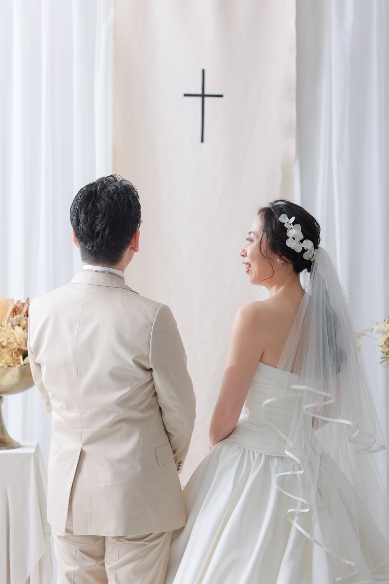 挙式風にも撮影できます!