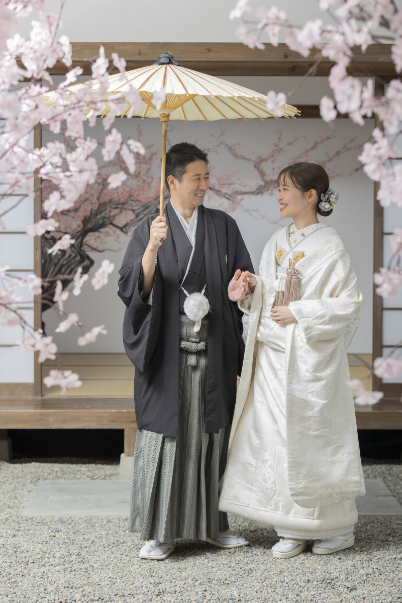 相合い傘の情景