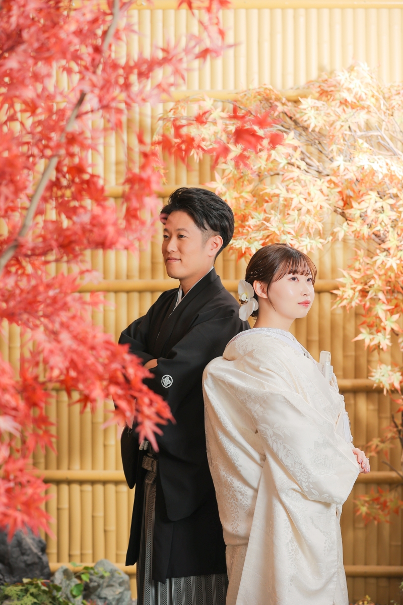 紅葉も楽しめます