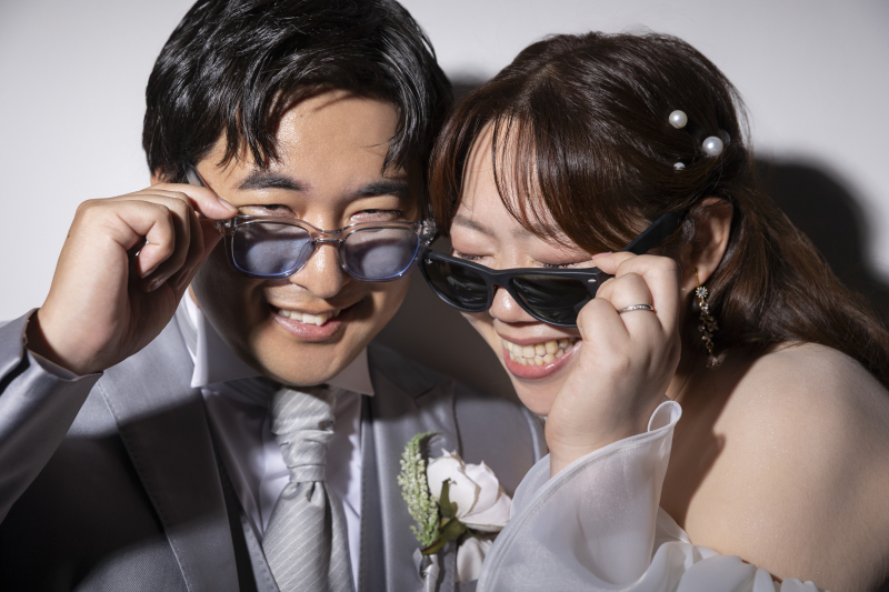 サングラスをつかって