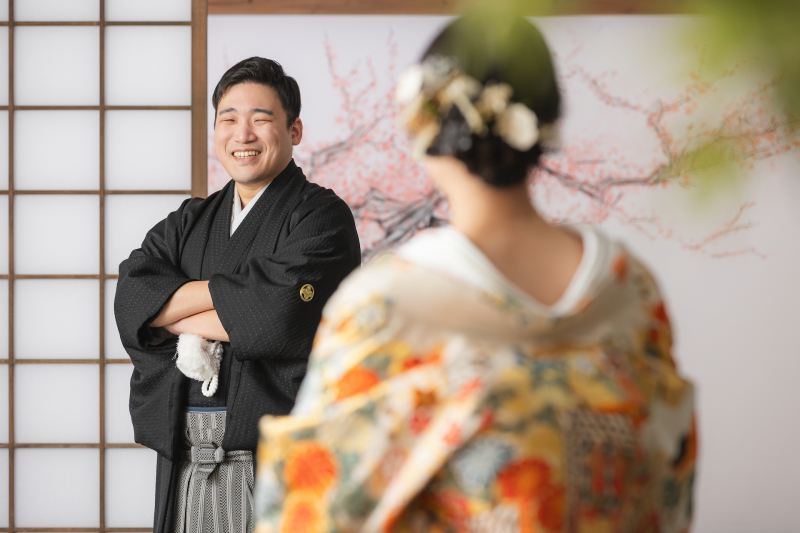 色打掛へチェンジ！