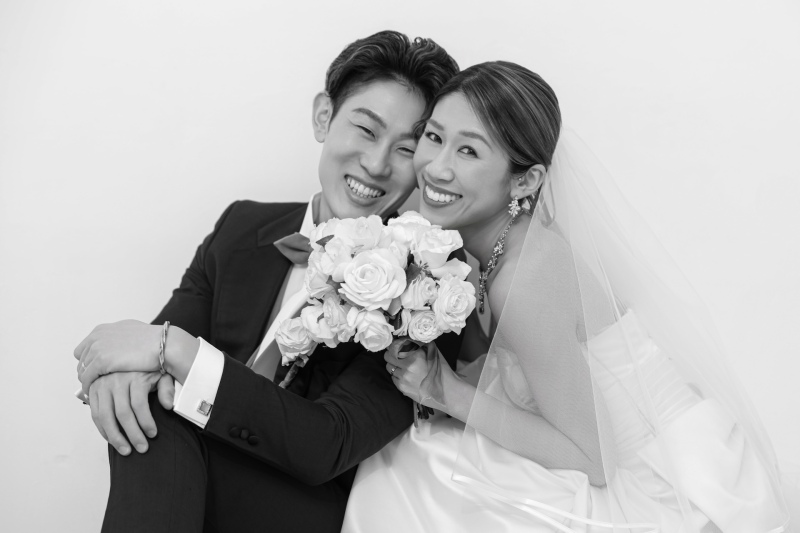 モノクロでカジュアルに