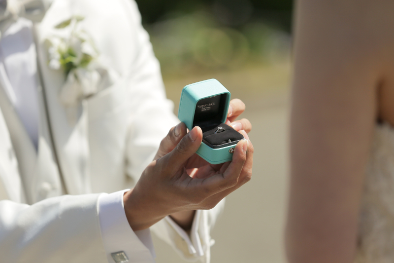 プロポーズシーン