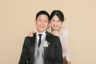 笑顔溢れるお2人と♪【洋装ハウススタジオ】By Nakabayashi