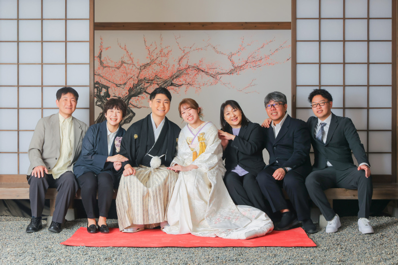和装で集合写真!