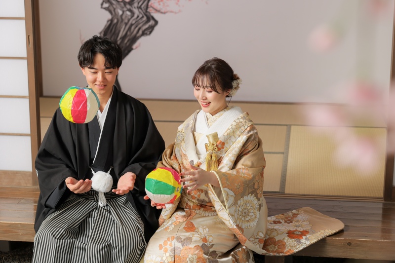 背景のバリエーションとポージング