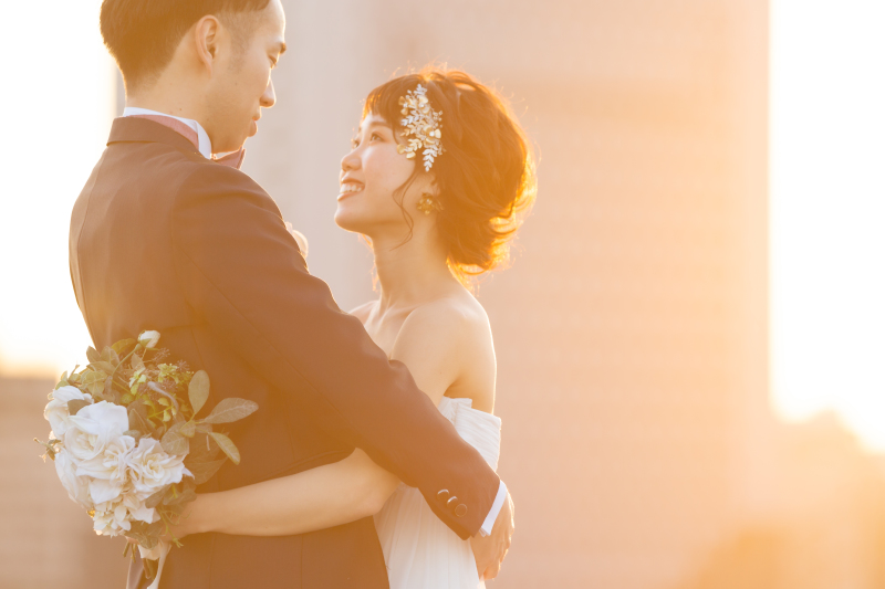 夕日の時間が素敵