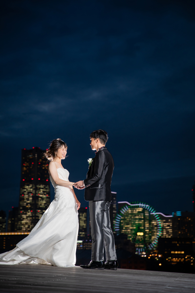 やはり夜景は、みなとみらい!